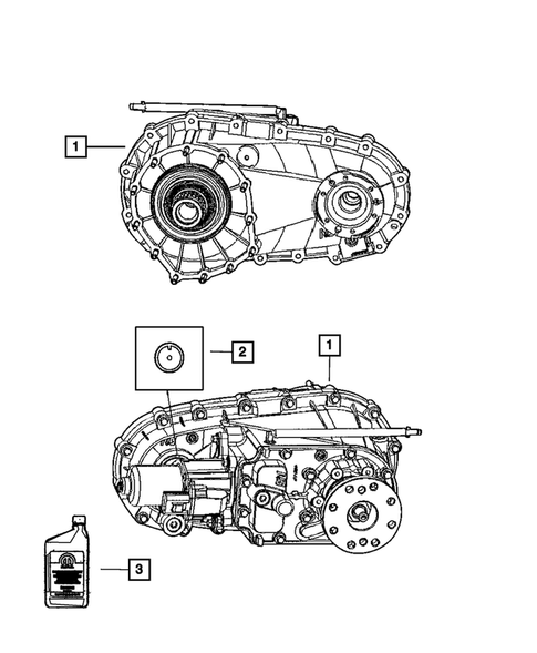 Transfer Case Assembly for 2010 Jeep Commander #0