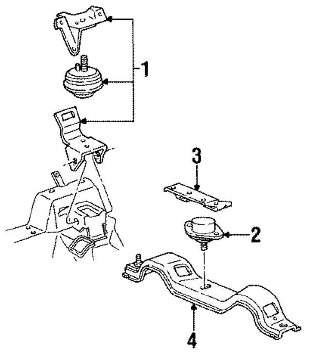 E9SZ6038B - Engine: Front Mount for Ford: Thunderbird | Mercury: Cougar Image