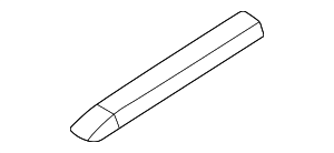 87261R0000 - : Cover Roof Rack Front L for Kia: Carnival Image