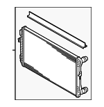5Q0121251ES - : Radiator for Volkswagen: Golf Image