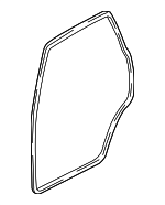 ZZCA72760A - Body: Weatherstrip for Mazda: Tribute Image