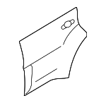 ZZCA72020 - Body: Outer Panel for Mazda: Tribute Image