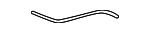 86470T1000 - Body: Outer Weather-strip for Hyundai Image
