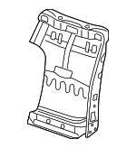 87601EA000 - Body: Seat Back Frame for Nissan Image