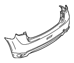 6410C587 - Body: Bumper Cover for Mitsubishi Image