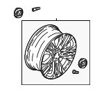 1992-2025 Honda - Nut Wheel (Chrome Plated) (Fuse Rashi)