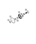 4799459 - Automatic Transmission Multi-Speed: Needle Roller Thrust Bearing for Mopar Image