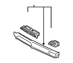 84765S8350MRS - : Center Molding for Hyundai Image