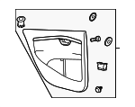 39816189 - : Door Trim Panel for Volvo: XC70 Image