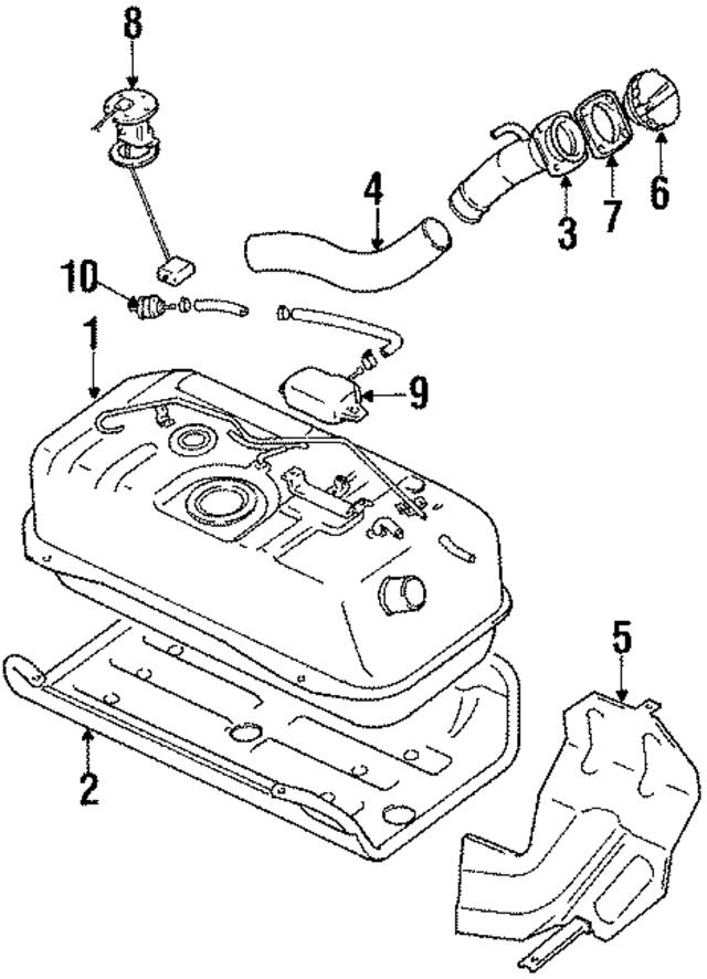 91173685 - Fuel System: Fuel Tank for GM Image