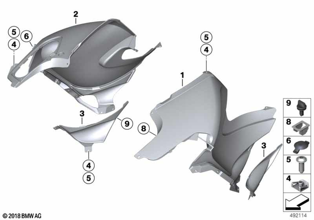 46637682981 - Frame and Mounting Parts: Cover, Throttle Assembly Left -  for BMW-Motorrad Image image
