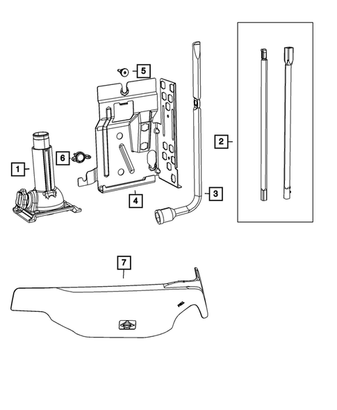 Jack Stowage for 2015 Ram 2500 #0
