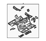 FF1953600 - : Front Floor Pan for Mazda: RX-8 Image