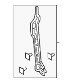 538270A040 - : Rear Deflector for Toyota Image