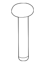 99919019130 - Body: Upper Retainer Rivet for Porsche Image