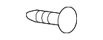9A700769800 - Body: Heat Shield Screw for Porsche Image