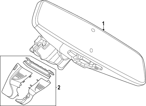 Inside Mirrors for 2024 BMW M240i xDrive #0