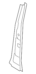 DT1Z6124382E - Body: Body B-Pillar Reinforcement for Ford Image