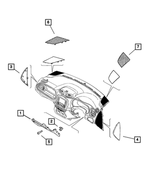 6509682AA - Interior Trim: Screw for Mopar Image