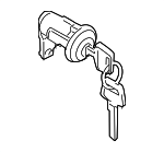 K06001PA1A - Body: Lock Cylinder for Nissan: NV1500, NV2500, NV3500 Image