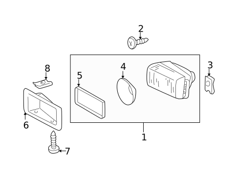 Fog Lamps for 2005 Mercedes-Benz G 500 #0
