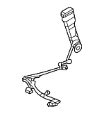 732300E470B0 - Electrical: Buckle End for Toyota Image