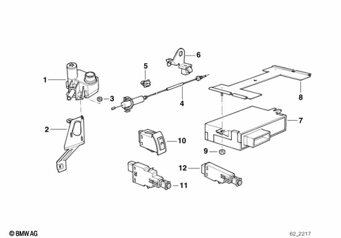 Cruise Control Systems for 1998 BMW 740i #0