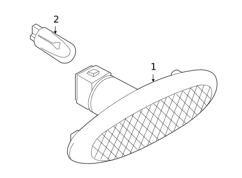 Side Repeater Lamps for 2009 Jaguar Vanden Plas #0
