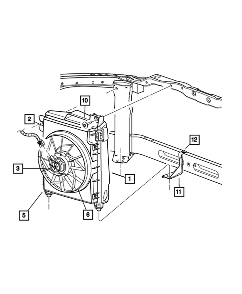 Air Conditioner and Heater Plumbing for 2007 Dodge Ram 3500 #2