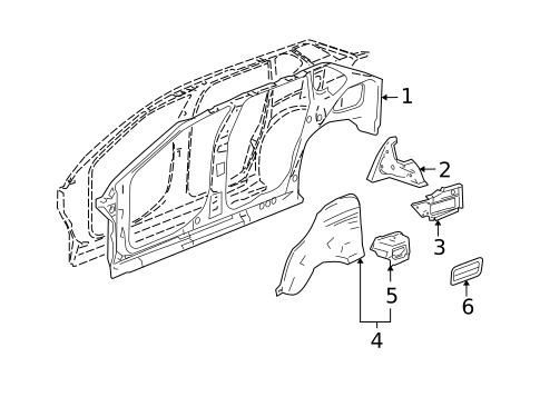 Inner Structure for 2007 Chevrolet Malibu #0