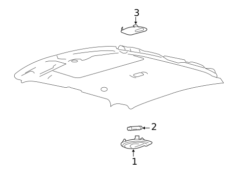 Interior Lamps for 2008 Ford F-150 #1