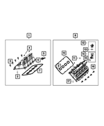 6507894AA - 6.2L Gas; Engine: 6 Lobe Recessed Head Bolt, Mounting Right Side for Mopar Image