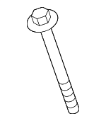 31109209 - Engine: Side Mount Mount Bolt for Volvo Image