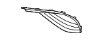 86594XG100 - Body: Outer Molding for Kia Image