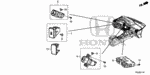 35871SZTL61 - Electrical/Exhaust/Heater/Fuel: BULB, NEO-WEDGE (14V 65MA) for Honda Image