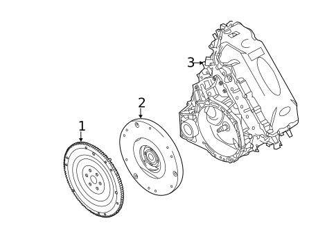 Automatic Transmission for 2012 Lincoln MKZ #0