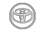 426030E070 - : Center Cap for Toyota: bZ4X, Camry, Crown, Crown Signia, Grand Highlander Image