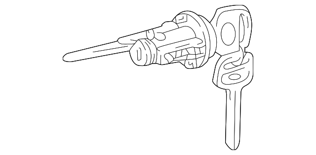 69057-35070 - Ignition Lock Cylinder 1995-2004 Toyota | Longo