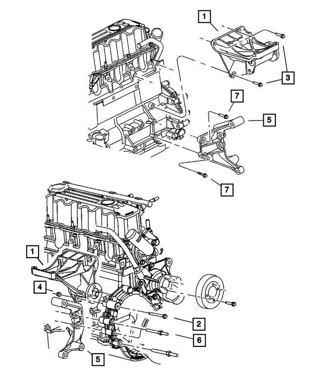 « 6502135 – Air Conditioning &amp; Heater : Collerette Hexagonale Ecrou, Montage pour Mopar Image »