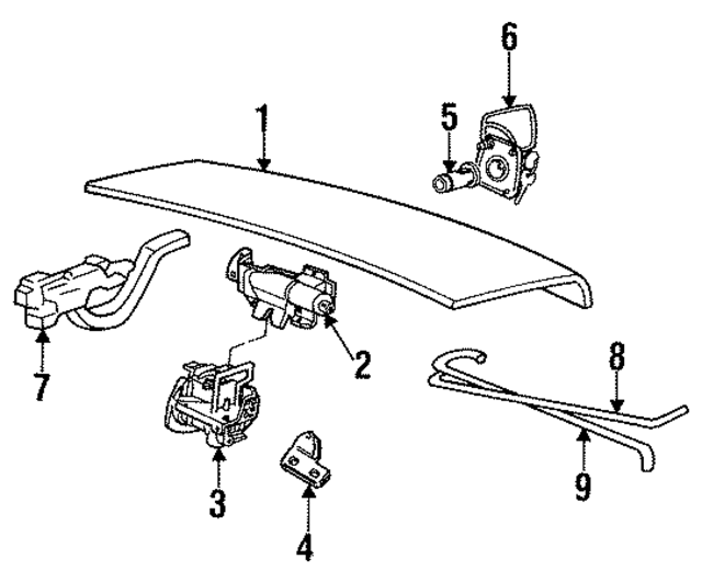 F4OY5443200A - : Lock Solenoid for Ford Image