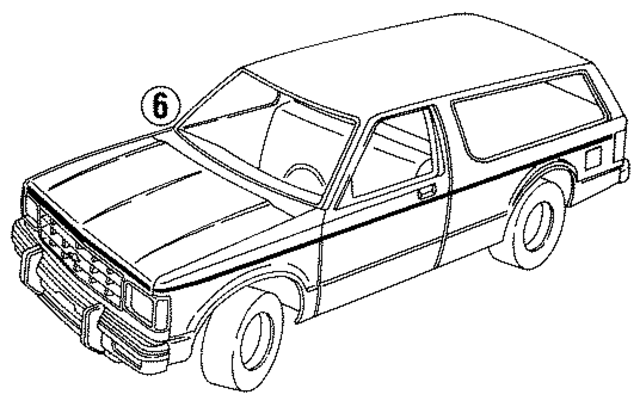15564779 - Body: Stripe Tape for GM Image