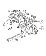 52128482AD - : Brake Tube, Rear for Mopar Image