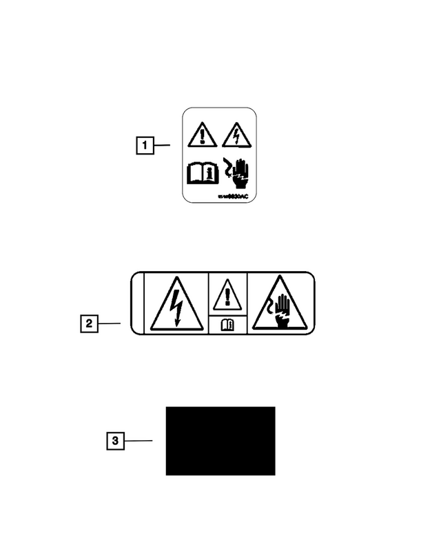 5186044AC - Labels: Battery Label for Mopar Image