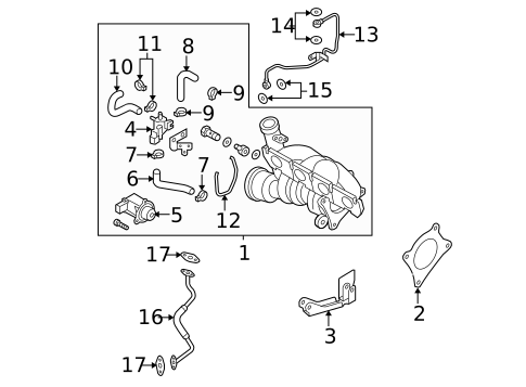 Turbo Charger for 2009 Volkswagen Jetta #0