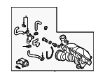 6J145713F - Air &amp; Fuel Delivery: Turbocharger for Volkswagen Image