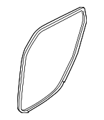 8S4Z54253A11A - Body: Door Weather-strip for FORD Image