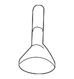 8890237620 - Body: Headliner Fastener for Isuzu Image