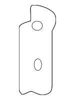 G62226CAMA - Body: Lower Pillar Reinforced Lower Bracket for Nissan: Altima Image