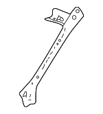 G62316CAAA - : Inner Hinge Pillar for Nissan Image