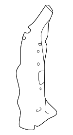 G62606CAMA - Body: Lower Pillar Reinforced for Nissan: Altima Image